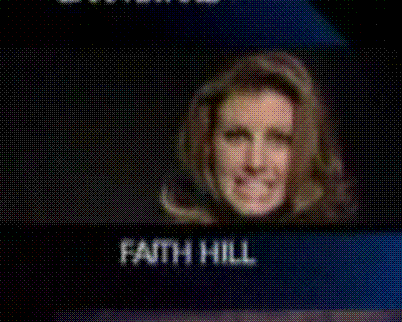 A pissed Faith Hill - Click on image to see video