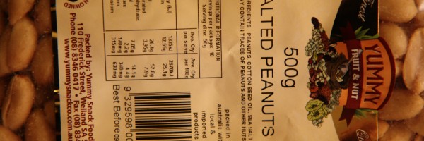 Yummy Snack Foods 500g peanuts