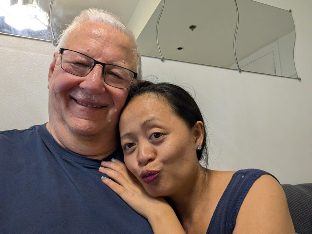 Trevor and Jackie together in Paranaque
